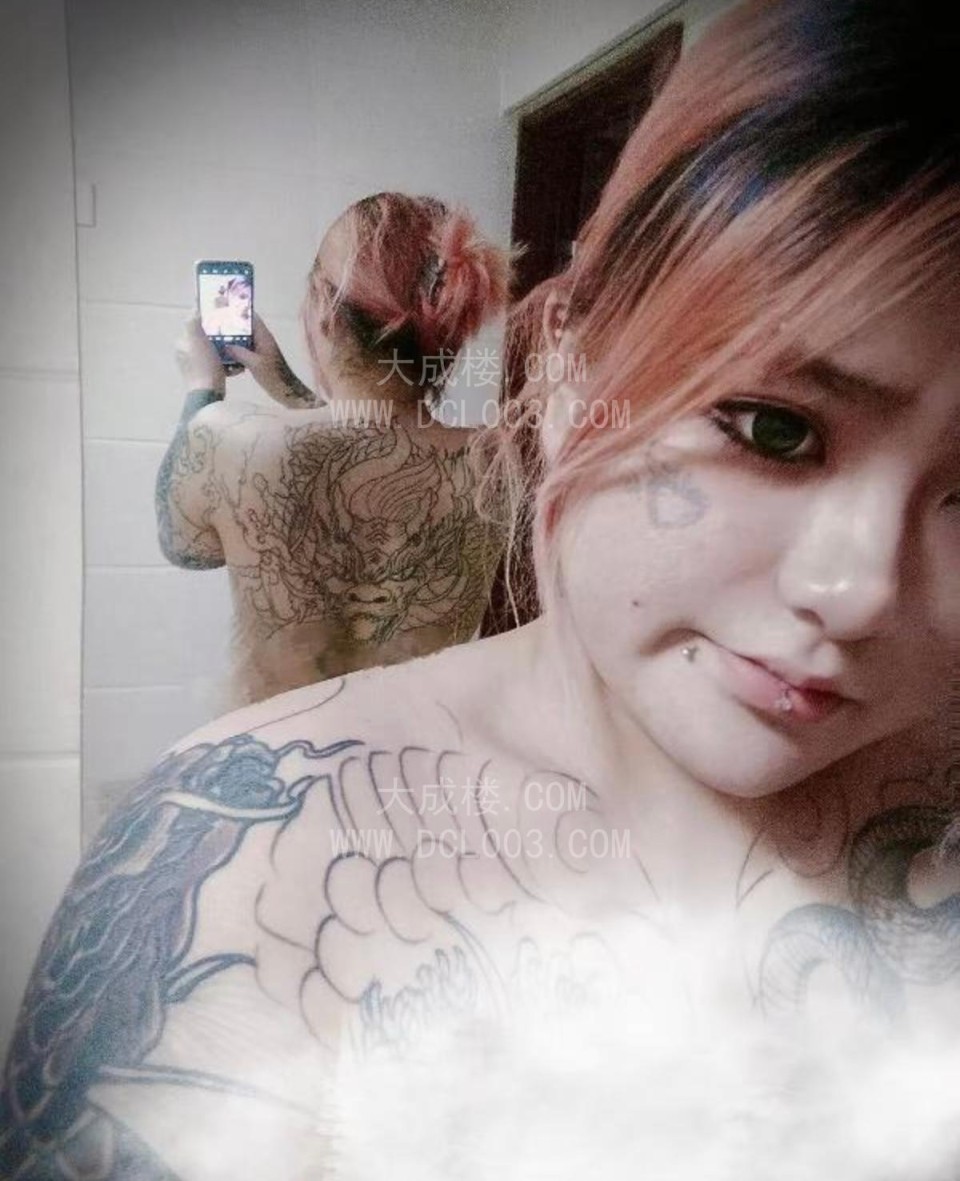 沈阳于洪纹身妹妹